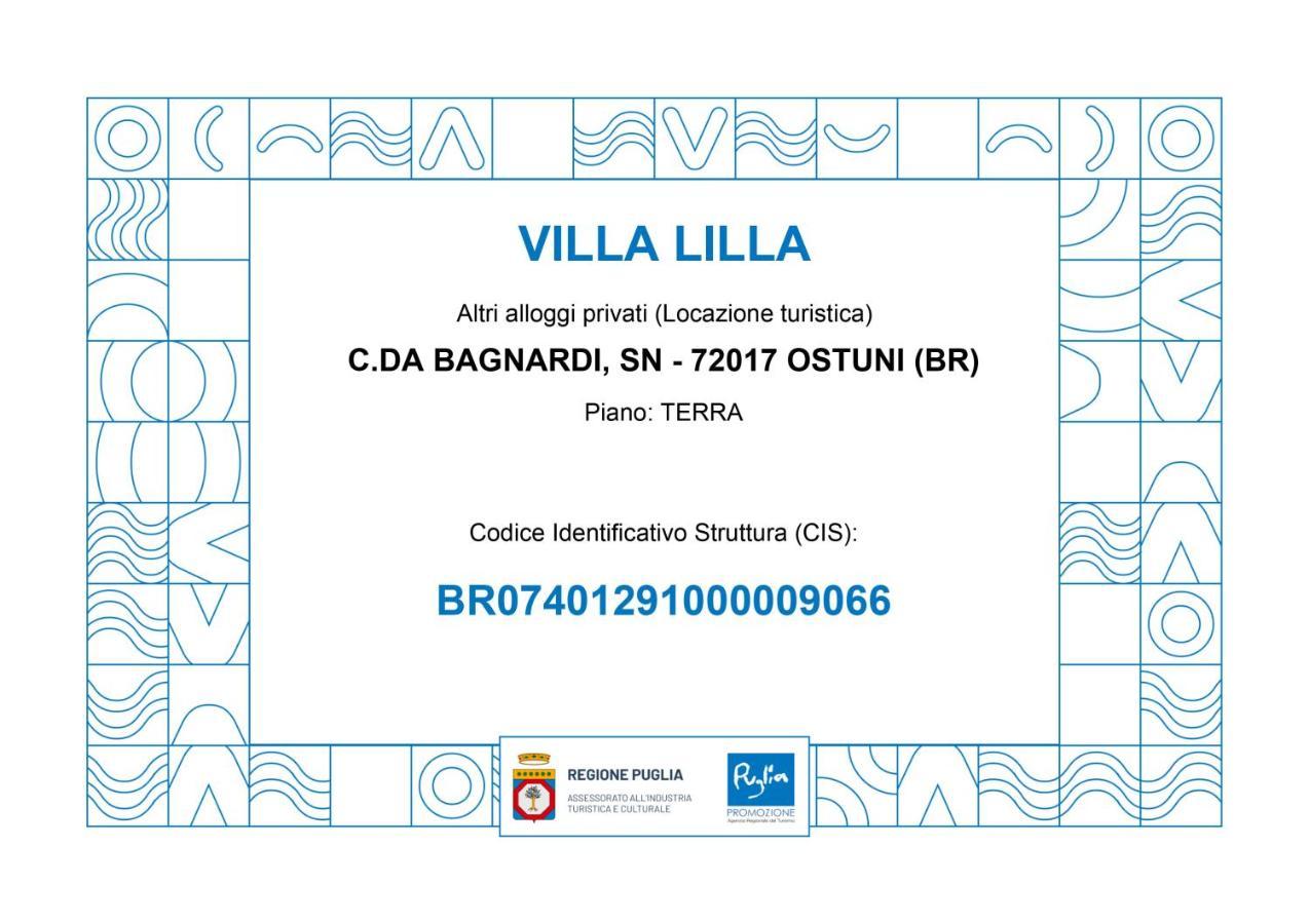 Villa Lilla Ostuni Exteriör bild